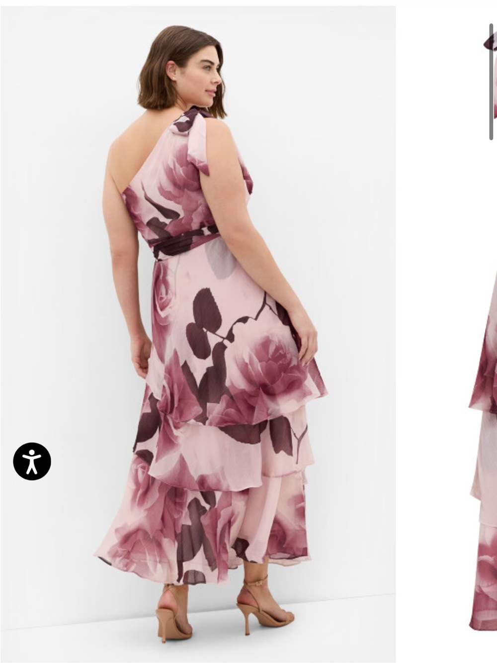 City Chic Floral Dress - Picture 3 of 6